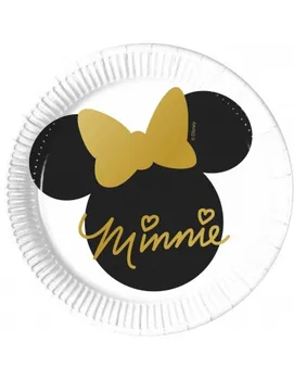 

Dishes Minnie Gold 20cm 8 PCS