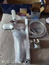 Tap Bath-Faucet Frap Hot-Water-Mixer Handle-Cover Wall-Mounted Nose Cold Long F2234 35cm