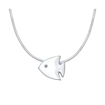 

Silver Necklace "fertility" Sokolov, fashion jewelry, silver, 925, women's male