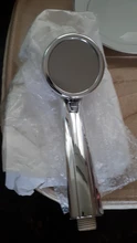 Nozzle Shower-Head Bathroom-Accessories Rainfall Pressurized Water-Saving Chrome ABS