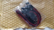 Plastic-Holder Round Water Pre-Wired 10-100pcs DC 12V with Clear LED Blue/rgb 3mm/5mm
