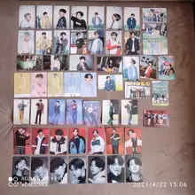 Álbum de sesión fotográfica para niños KPOP, 54 piezas, habla tú mismo, papel hecho a sí mismo, cartel con tarjetas fotográficas Luv