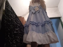 Vestido de encaje estilo Kawaii Lolita para mujer, disfraz japonés, bonito, gótico, para fiesta, renacentista, 2020