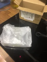 1:200 halcón respuesta Aleación de simulación coleccionista de aviones modelo N 217FR colección poco común display