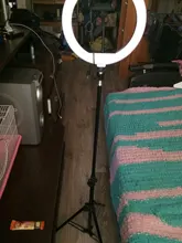 Photography-Lighting Tripod-Stand Phone-Lamp Camera Selfie-Ring-Light Youtube-Set Circle Led