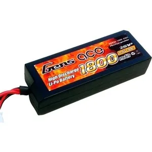 

Battery gens Li-Po 7.4 V 1800 mAh 30C (2S, Tamiya) -b30c18-2s