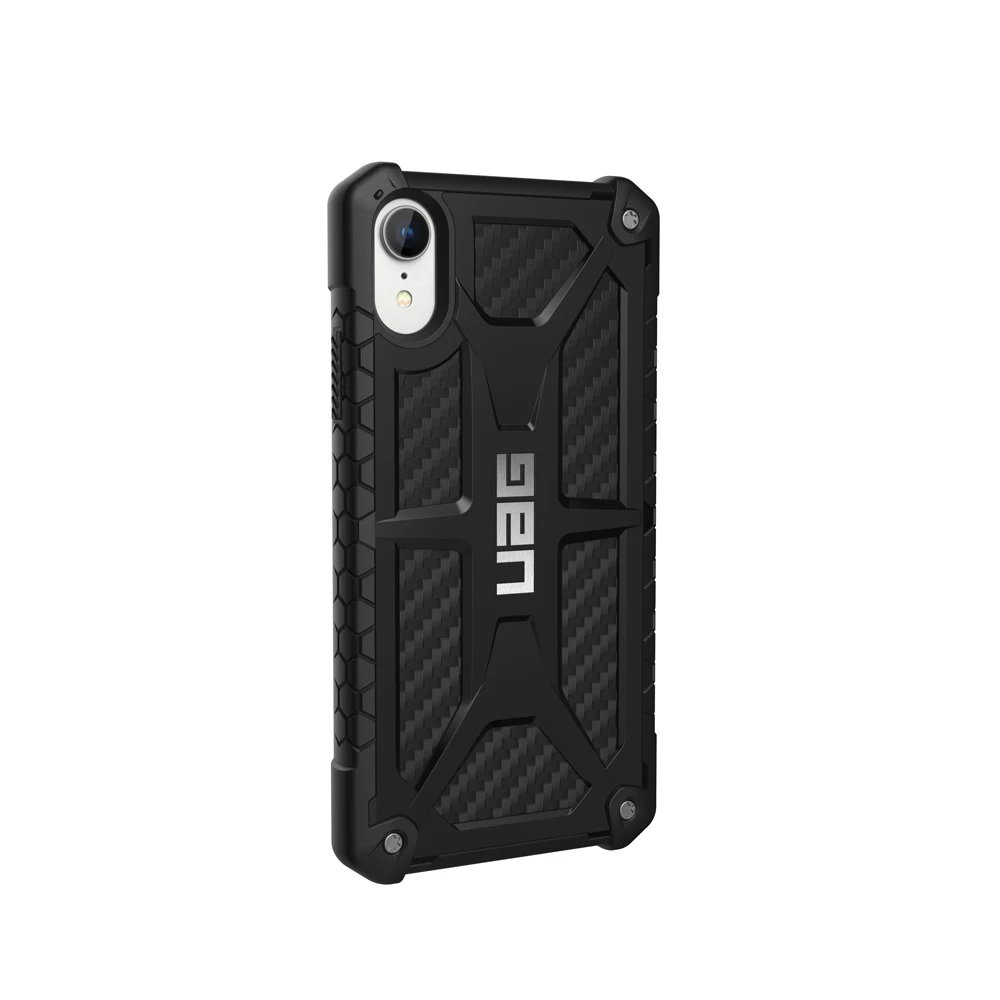 Защитный чехол UAG для iPhone XR серия Monarch цвет карбон/111091114242/32/4