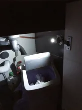 Include Battery LED Cabinet Hinge Night Light Sensor Light For Kitchen Living Room Bedroom