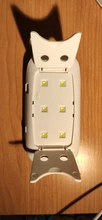 XZMUV-minisecador de uñas portátil, lámpara de manicura de 6 LED UV, Cable USB, para uso doméstico, 6W