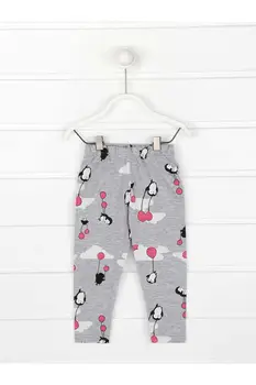 

Gray Female Child Pattern Leggings