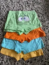 Underwear Boys Shorts Panties Boxer Childrens Cotton Cartoon Suit 6pcs/Lot Student 2-10-Years