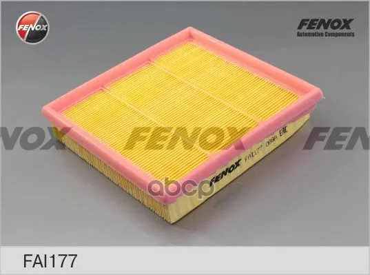Фильтр Воздушный Honda Civic 91-01 1.5, 1.6, Cr-V 95-02 2.0, Hr-V 99- 1.6 Fai177 FENOX арт. FAI177