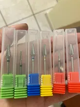 Brocas de carburo de tungsteno para manicura eléctrica, accesorios para limpieza de cutículas y pedicura
