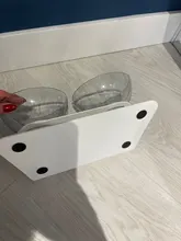 Cat-Bowls Bowl-Supplies Feeders Raised-Stand Double For Cats Dogs Non-Slip with Pet-Food