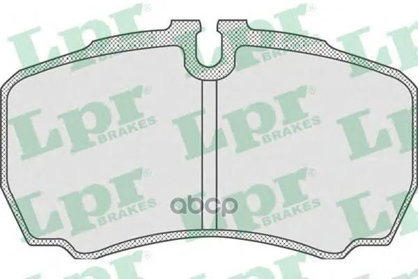 Колодки Тормозные Ford Transit 06-/Iveco Daily 01- Задние Lpr 05p830 Lpr арт. 05P830