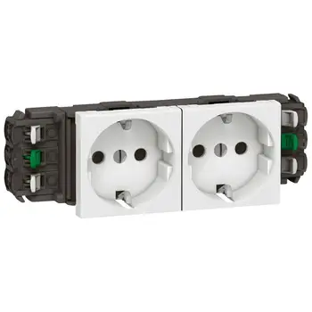 

The mechanism of the outlet is the 2nd SP mosaic new 4 mod. For DLP Channel cable with ground. Bel. Leg 077402