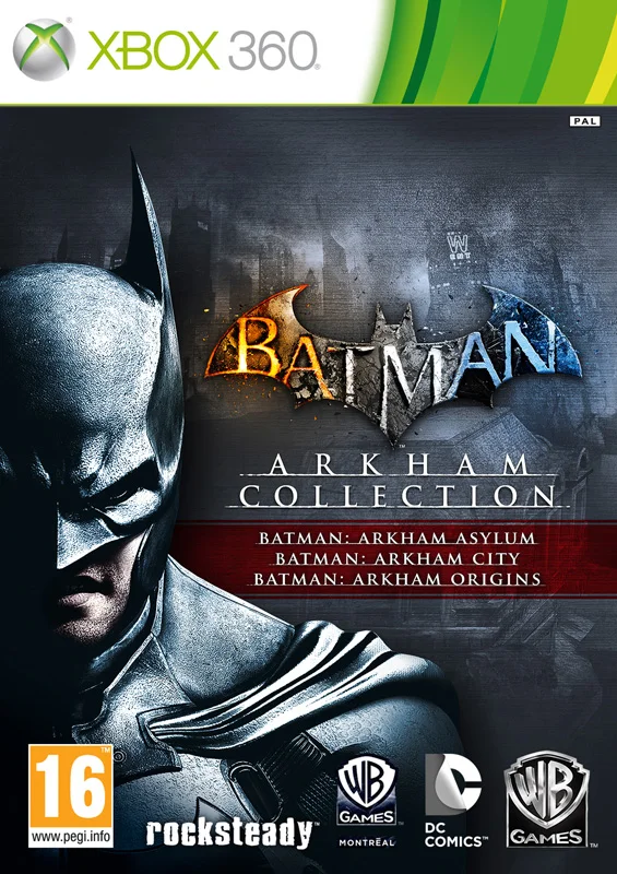 Batman Batman: Arkham trilogy collection (Xbox 360) used Rus sub xbox one  xbox 360 play game pass Game console used game video game famicom game box  - AliExpress