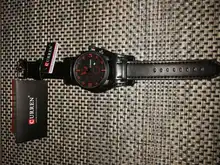 CURREN-Reloj deportivo estilo militar de cuarzo para hombre, cronógrafo con fecha y correa de cuero, marca superior de lujo, negocios, regalo, 8225