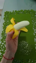 Novelty Toy Decompression Stress-Relief Banana Squishy Squeeze Joking 16CM Venting