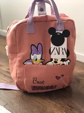 Anime de los niños de Disney bolso de Mickey Mouse niños es Bacpack otoño Mickey Minnie diseño de ratón mochila niños regalos de navidad