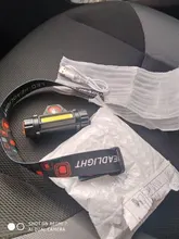 Mini Flashlight Led-Headlamp Powerful Outdoor 18650 Battery Camping COB Portable Q5 Built-In