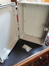 Pasador de plástico impermeable y caja de empalme tipo bisagra, cajas de carcasa eléctrica ABS, serie AH