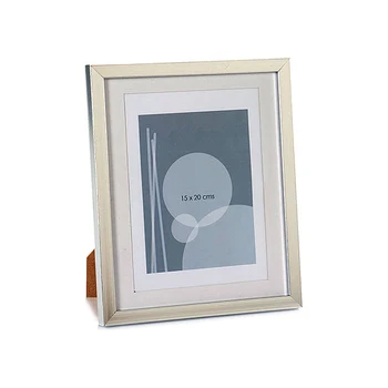 

Photo frame Gift Decor Silver (15 x 20 cm)