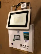 LED Floodlight Motion-Sensor Street-Wall Garden Waterproof 220V 100W 50W 30W PIR 