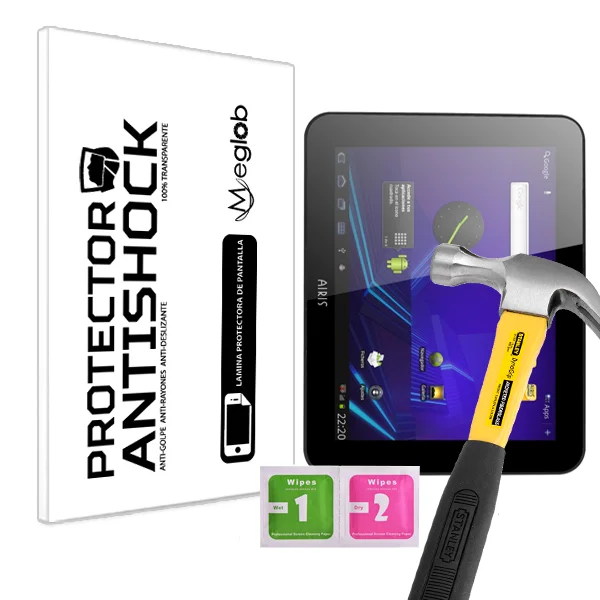 Защита экрана Анти-шок Анти-Царапины анти-осколки Совместимость с Airis Tablet OnePAD 970