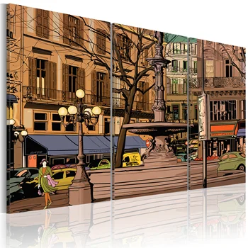 

Table-Evening calm in Paris-120x80