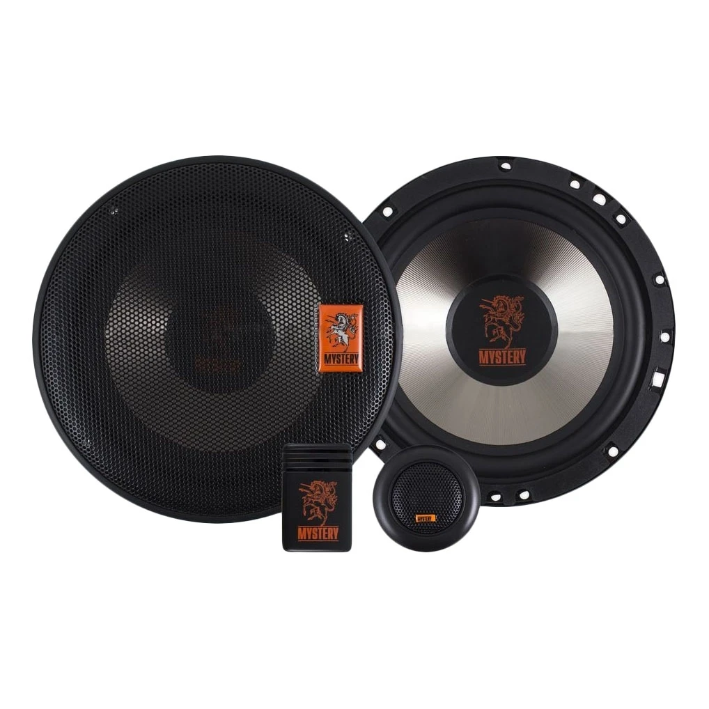 Система акустическая MYSTERY MJ 550 (Размер 13 см компонентная, 50W RMS, 180W Max, кроссовер, инжекционный полипропилен