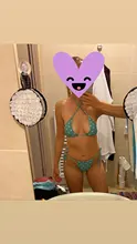 Conjunto de microbikini de estilo vendaje para mujer, traje de baño unicolor de dos piezas, ropa de playa Sexy, n. ° t3g, 2021