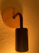 Fixtures Lighting Sconces Decorative Wall-Lamp Retro-Decor Industrial-Loft Wood Living-Room