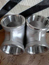 Female--Femalethreaded-Pipe-Fittings Stainless-Steel Dn8-Dn50-Elbow Angled-F/F 90-Degree