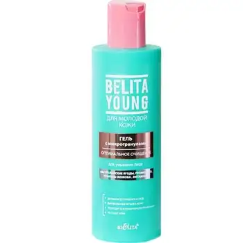 

Gel for face washing optimal cleansing Belita young Belita