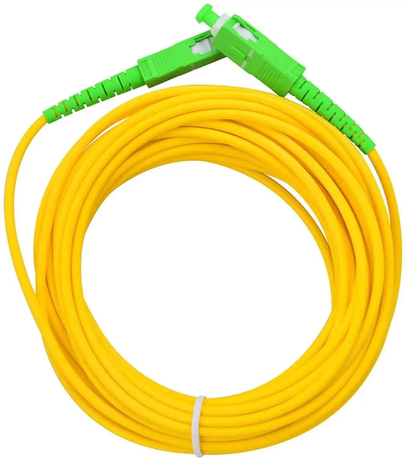 Op/érateurs Movistar Jazztel Vodafone Orange Amena Masmovil Yoigo 3 m APC Monomode Simplex 9 APC vers SC 125 Acobonline C/âble optique SC