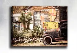Винтажный Старый автомобиль домашний холст печать картины плакаты и принты для гостиной домашнее украшение Стены Искусства без рамки