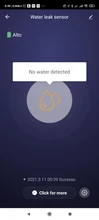 AVATTO-Sensor de fugas de agua con WiFi, Detector de fugas de agua, por aplicación Smartlife alertas de notificación, alarma de fugas de agua para seguridad del hogar