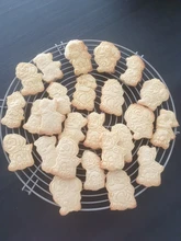 6 unids/set girar MSATER de dibujos animados perro de rescate 3D Cookie molde DIY precioso cortadores de galletas de Navidad herramientas lindo tipo de prensa de molde de hornear