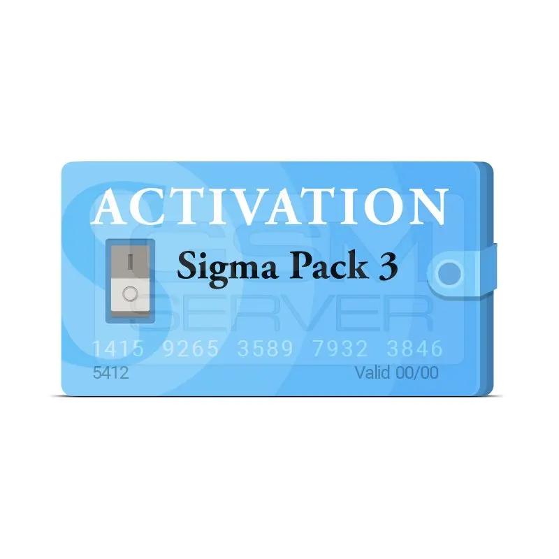 Sigmakey sigma ключ + Sigma Pack 3 активация 4 Активация для 710 / 970 980|Детали устройств связи| |