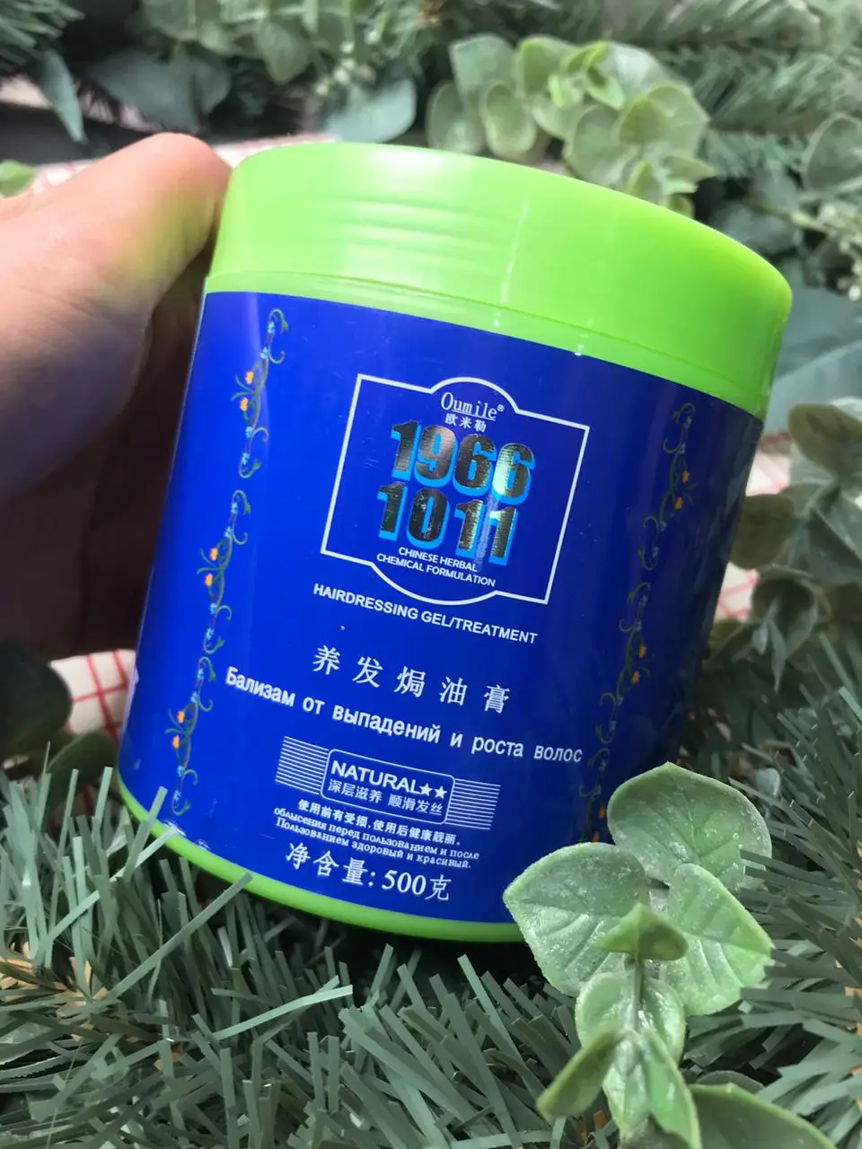 OUM I LE 1966 1011 HAIRDRESSING GEL TREATMENT БАЛЬЗАМ ОТ ВЫПАДЕНИЯ ВОЛОС | Красота и здоровье