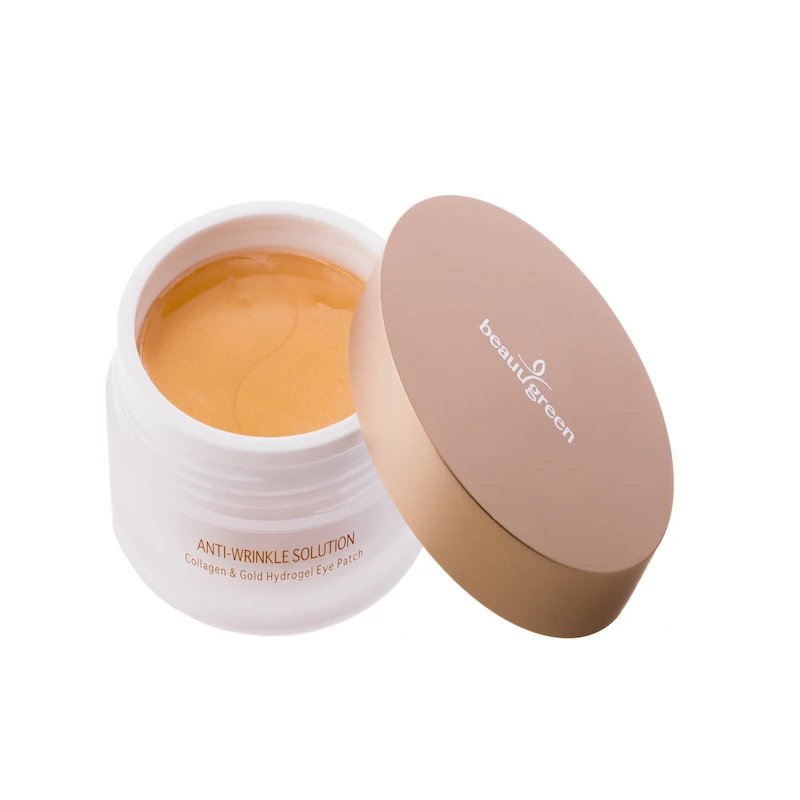 Гидрогелевые патчи для глаз с коллагеном и коллоидным золотом Beauugreen Collagen& Gold Hydrogel Eye Patch, premium pack