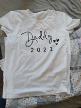 Camiseta a juego de papá, niña e hijo, 2021, ropa familiar, regalo de Año Nuevo para papá