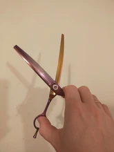 Fenice-Tijeras profesionales para peluquería canina, herramienta de alta gama, ideal para cortar pelo de perros y gatos, de 7,0 pulgadas