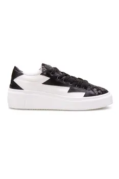 

Pegia Genuine Leather Sequined Sneaker LA1504