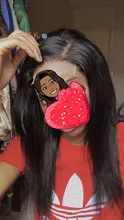 TIANTAI-Peluca de cabello humano liso para mujer, postizo de encaje con cierre de 4x4 28 pulgadas, pelo Remy brasileño con densidad de 150