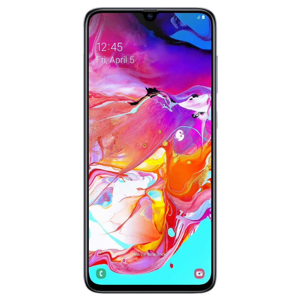 Смартфон Samsung Galaxy A70 128 ГБ, черный