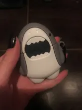 Fundas Airpods-Case Protection Silicone-Case Shark Cartoon Cute for Funny