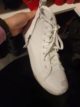 Botas de piel sintética Unisex para mujer, botines de marca de lujo con cremallera, zapatos para chicas, estudiantes, escuela, Otoño, 2019