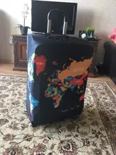 Funda protectora para maleta, accesorios de viaje más gruesos, funda antipolvo para equipaje elástico, aplicable a maleta de 18 -32